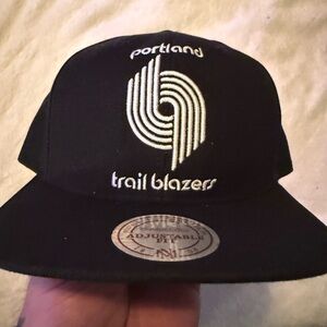 Mitchell & Ness Portland Trail Blazers Black Hat